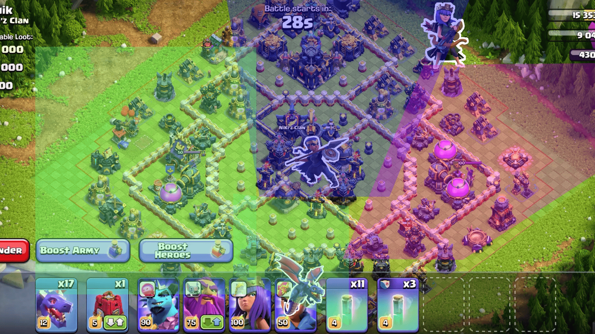 How a Clutch RC Dive Crushed This Base + Dragon Attack Strategy