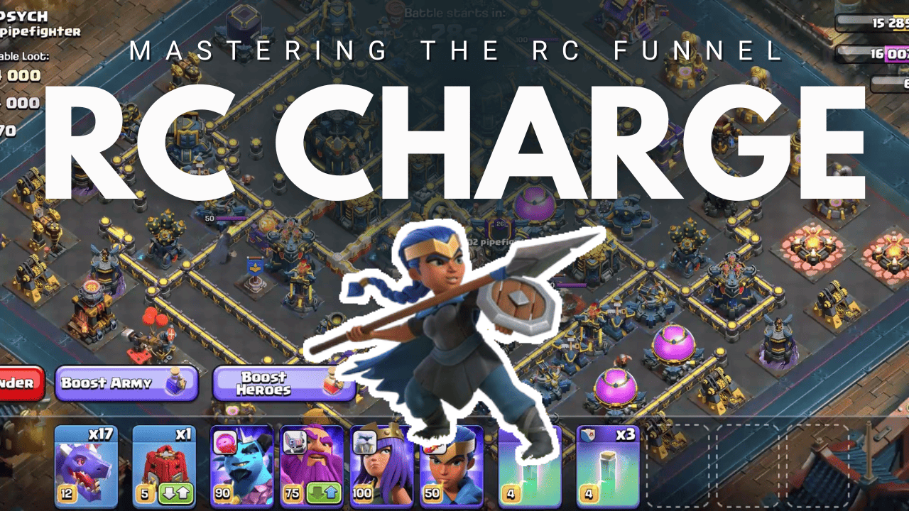 Clash of Clans RC Charge Video Overlay