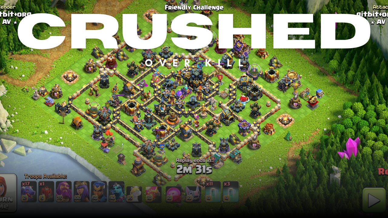 How I Crushed This Box Base with a Central Invisibility Spell Tower!