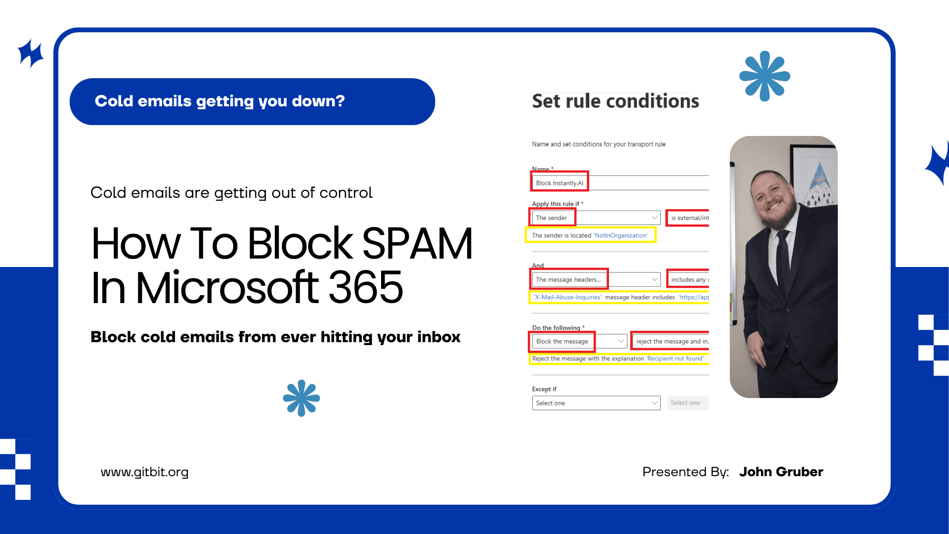 How To Block SPAM (Cold Emails) In Microsoft 365