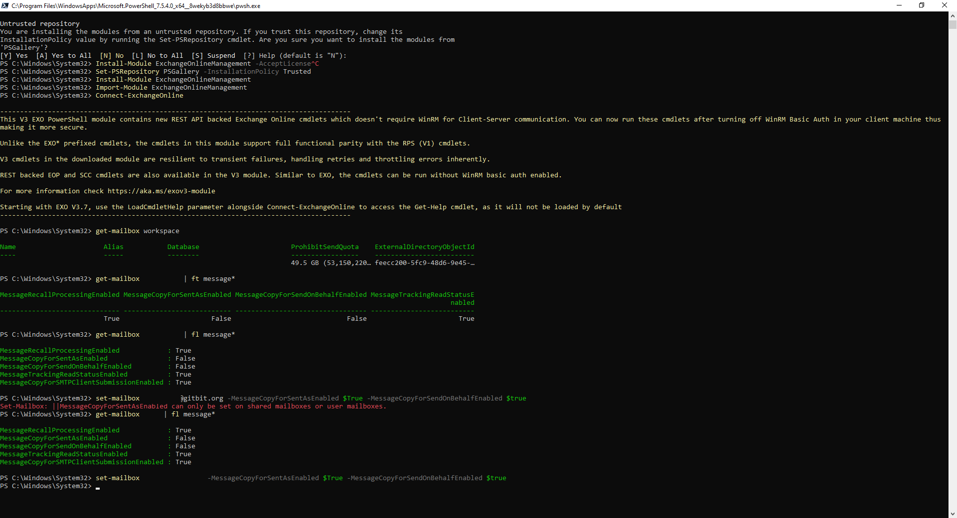 Sent Items From Shared Mailbox In Wrong Sent Items